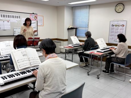 グループレッスンで楽しく 60歳からのピアノ(超入門)(火) 秋の新講座 9月23日(火)一日体験会