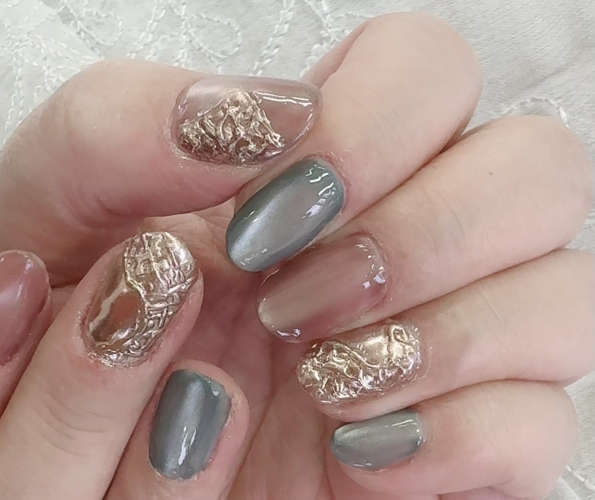 艶やかな指先で日常を楽しく! ジェルネイル (全5回)③ 10月スタート(12月無)