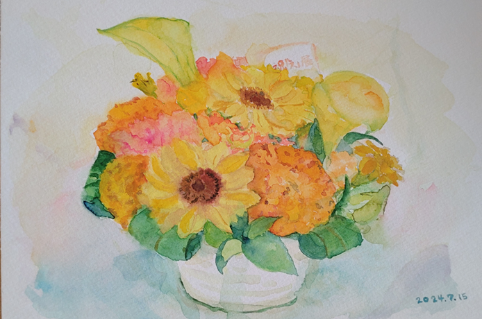 HP限定☆12/6特別体験会 水彩スケッチ