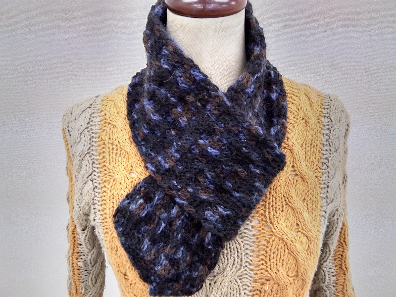 かぎ針編で作る(全3回) 帽子とマフラー 秋の新講座 11/4(火)スタート