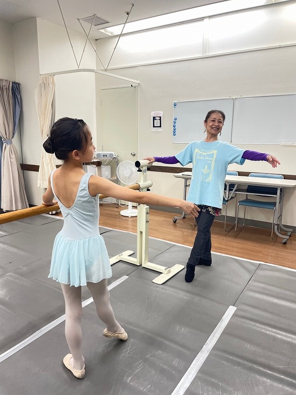 今日から私もバレリーナ 水曜 Jrクラッシックバレエ 小学生