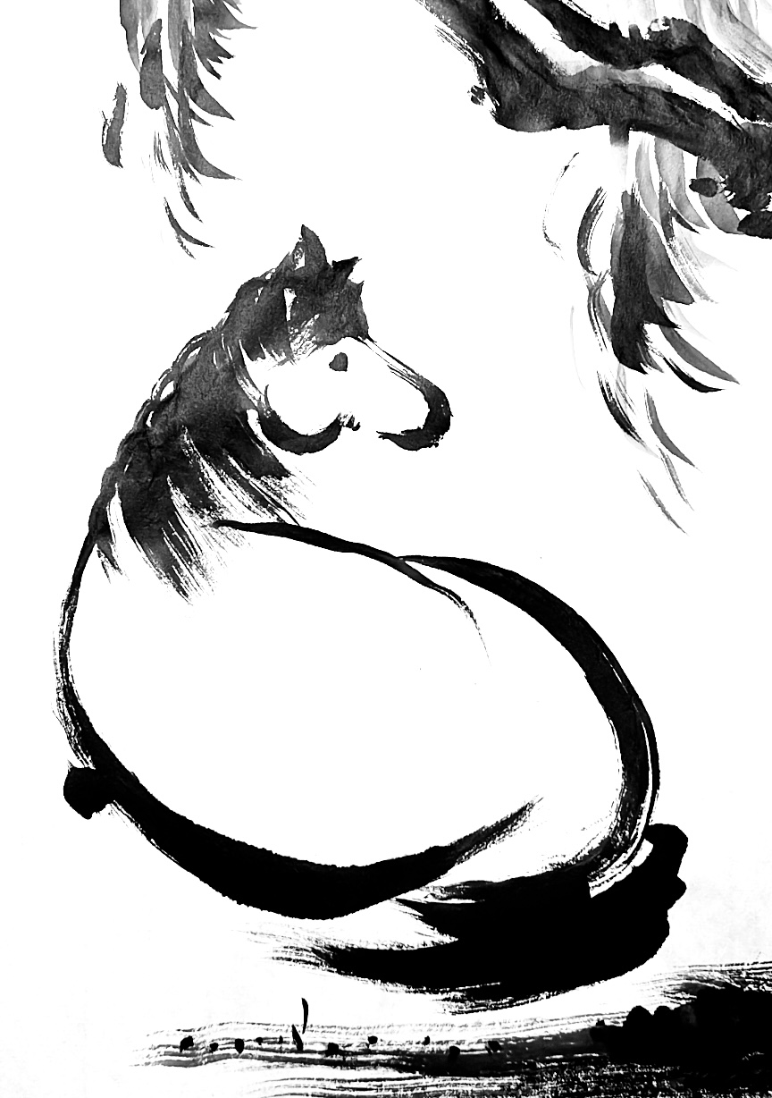 秋の特別公開講座 来年の干支『馬』を水墨画で描く(全4回) 秋の新講座 10/3スタート