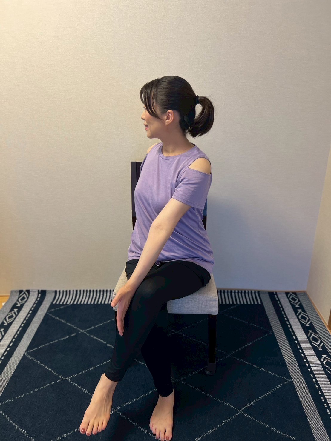 こころもからだもリフレッシュ 楽しく♪チェアヨガ