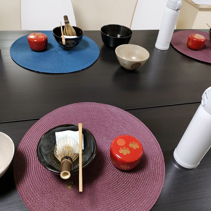 AYU流テーブル茶道③