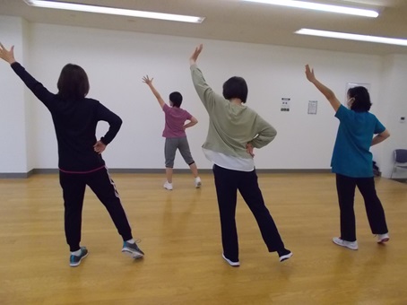 60才からの かんたんエアロビクス 秋の新講座 9/30・10/7(火)一日体験会