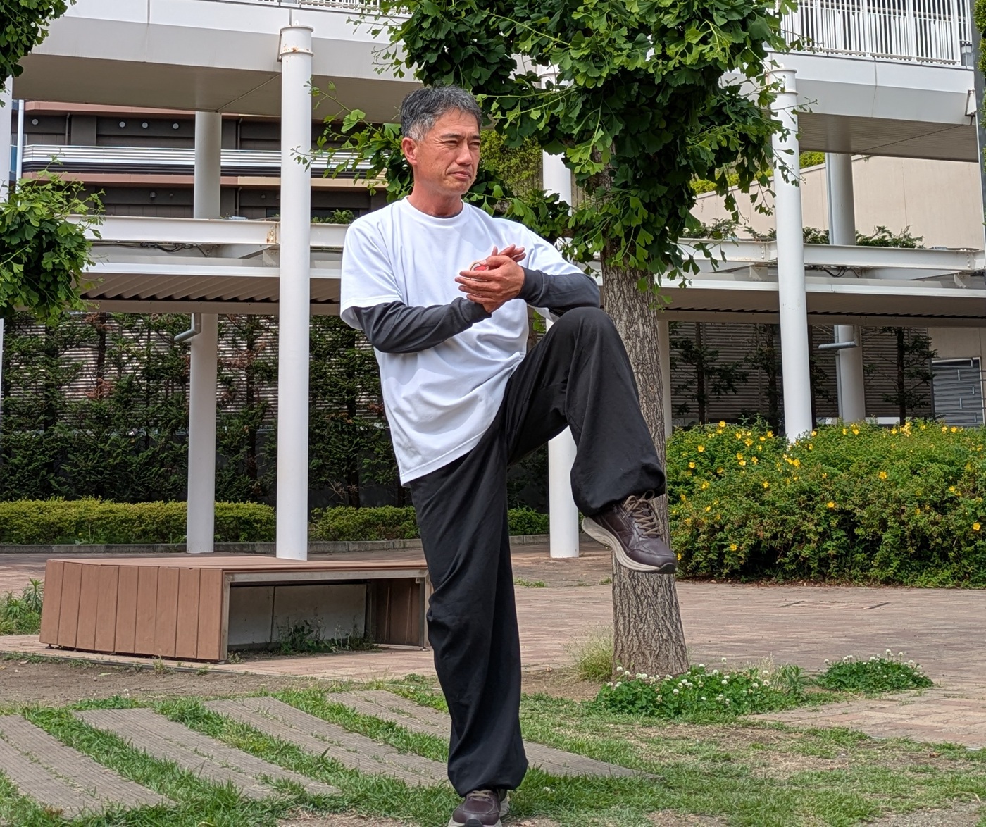 【新講座】青空の下で 朝の太極拳