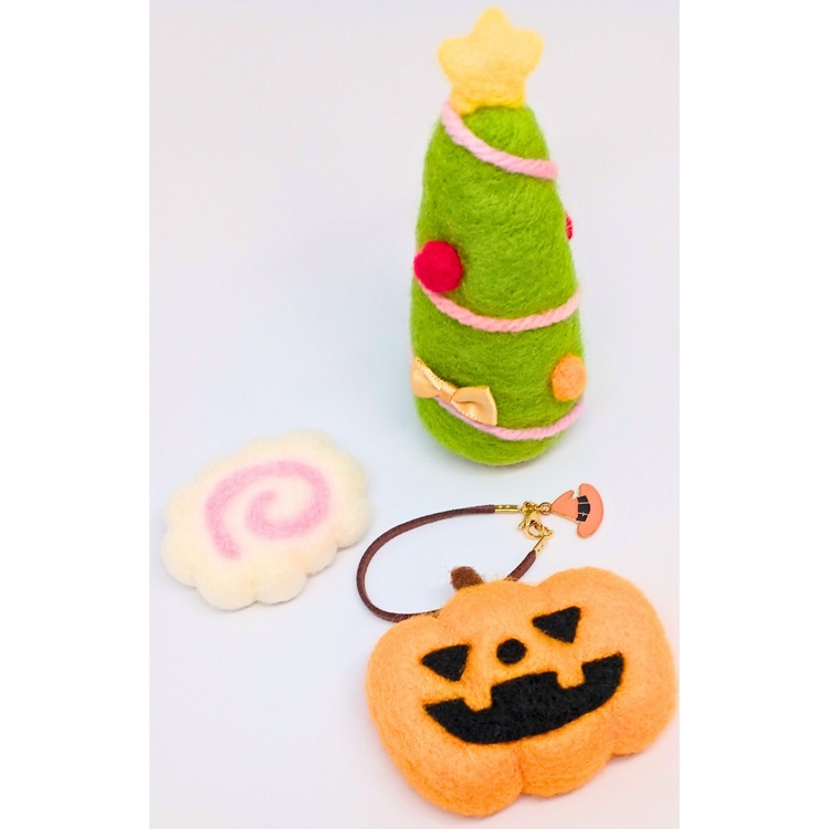 季節雑貨作リ(全3回) ニードルフェルト