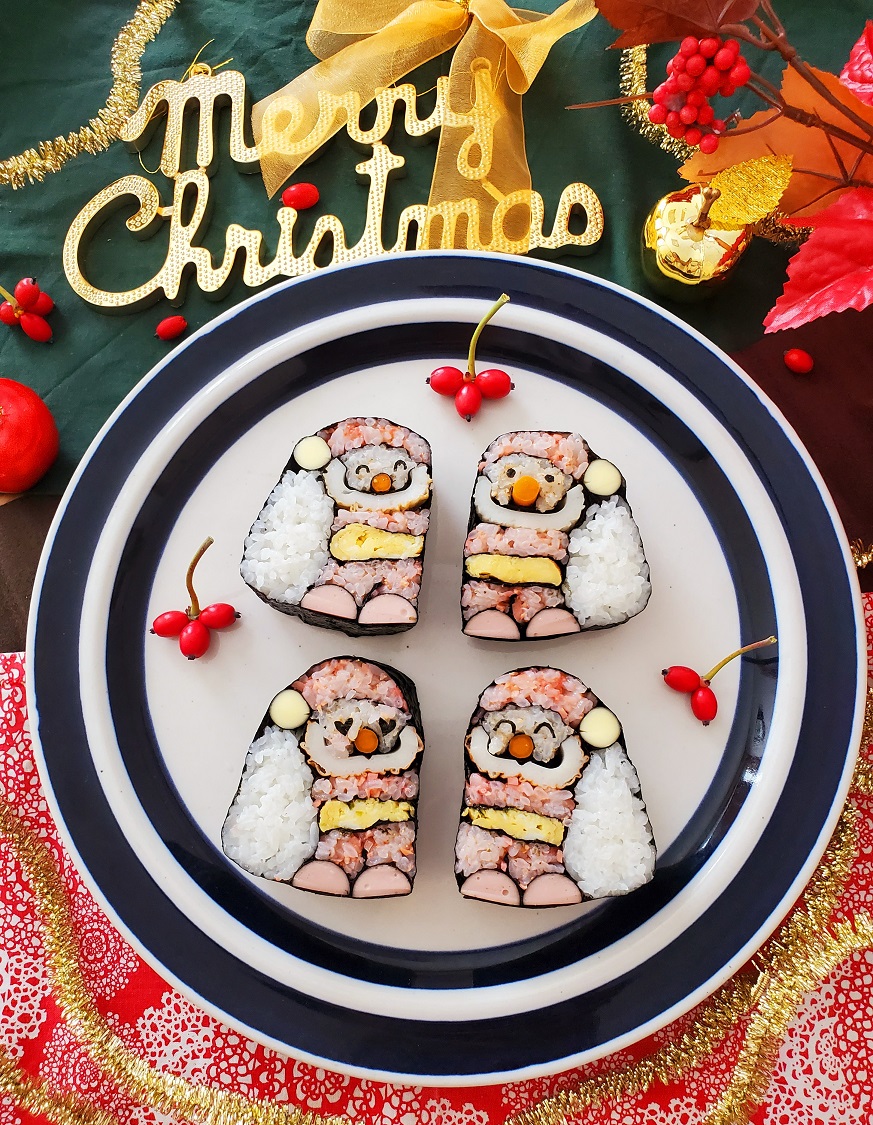 ハロウィンやクリスマスに デコ巻きずし講座(全3回) 秋の新講座