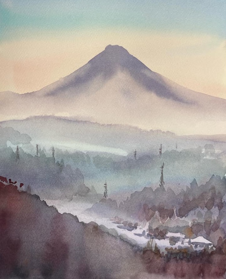 基礎からの水彩画