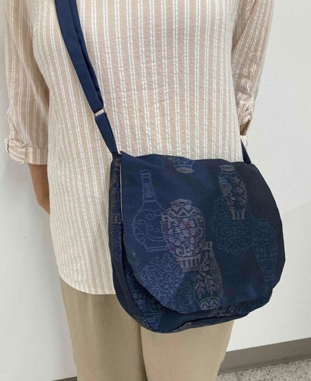 下田 弘子の古布を楽しむ 帯でつくる簡単リメイクバッグ (全3回)
