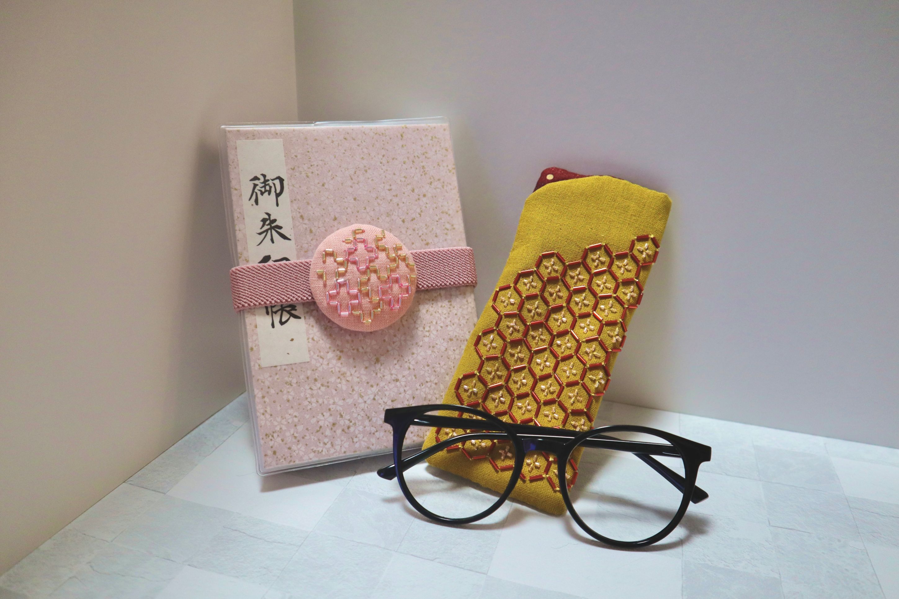 米永真由美 監修 ビーズ刺繡&ビーズ刺し子 ★秋の新講座★9月15日㈪特別体験会