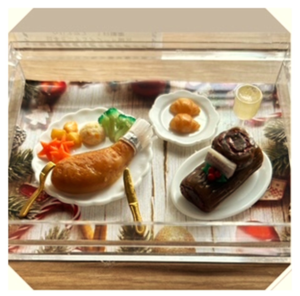 ミニチュアフード協会監修 クリスマスディナーを作ろう