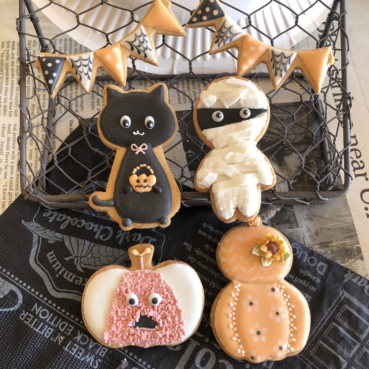 大人の方～お子様まで ハロウィンのアイシングクッキー 秋の特別講座 10/26(日)