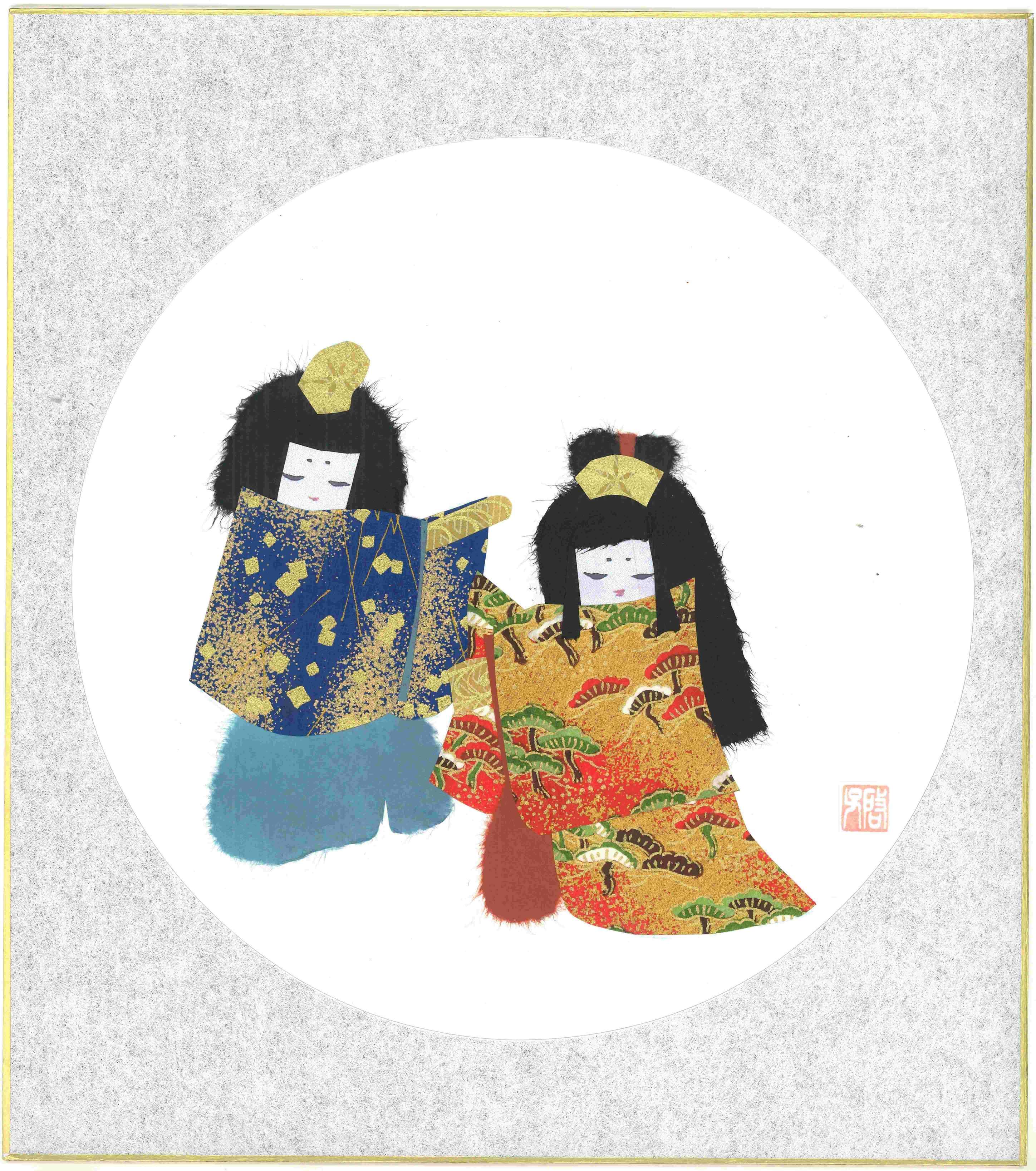 和紙で描く 和紙ちぎり絵 秋の新講座 10/17(金)一日体験会