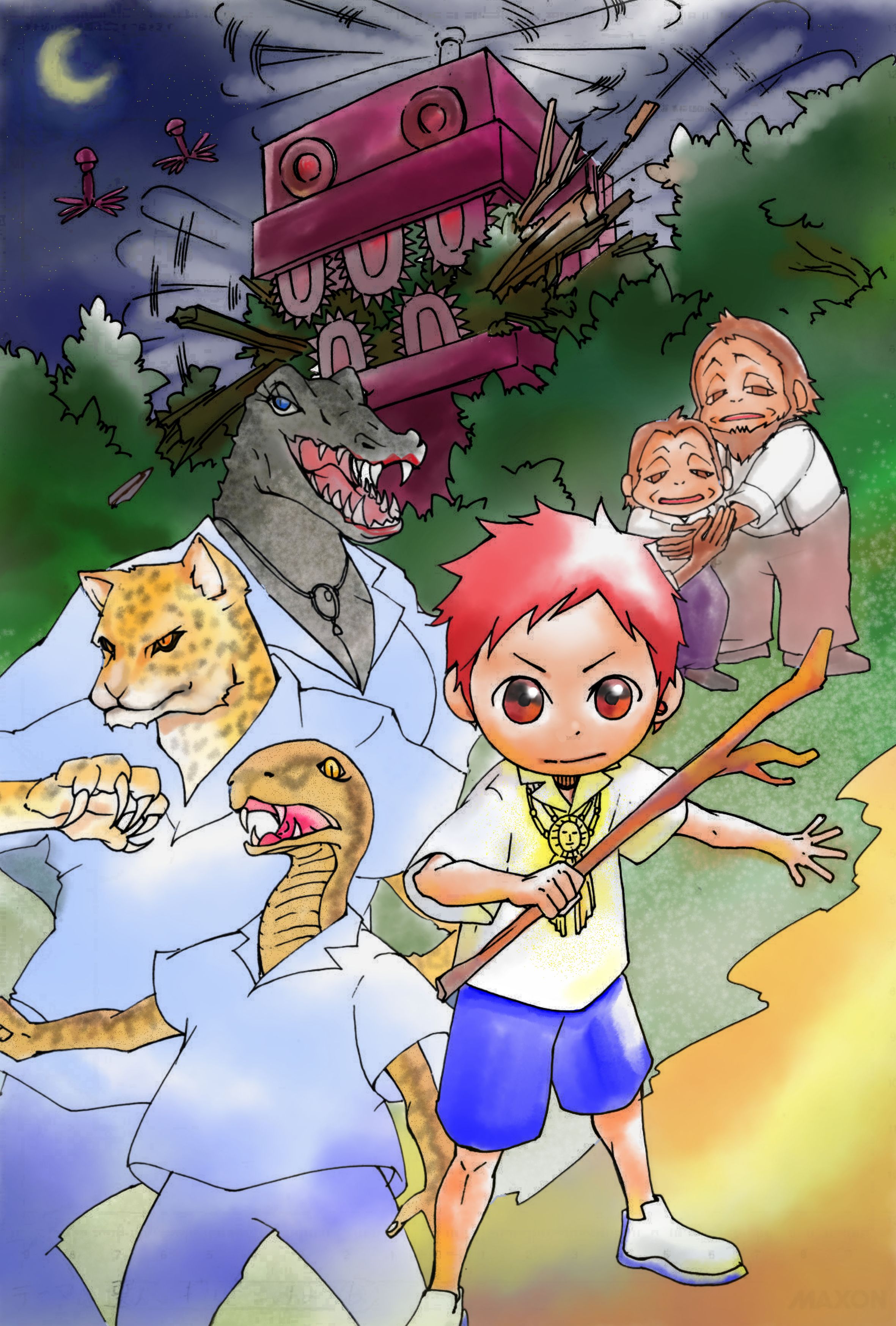 楽しく描いてみよう! 「初めてのマンガ講座」 ※小学3年生～大人まで