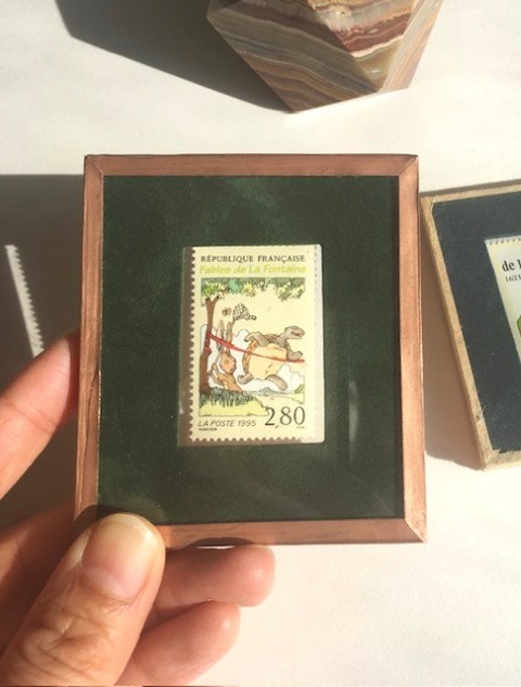 カルトンでつくるミニフレーム フランス額装