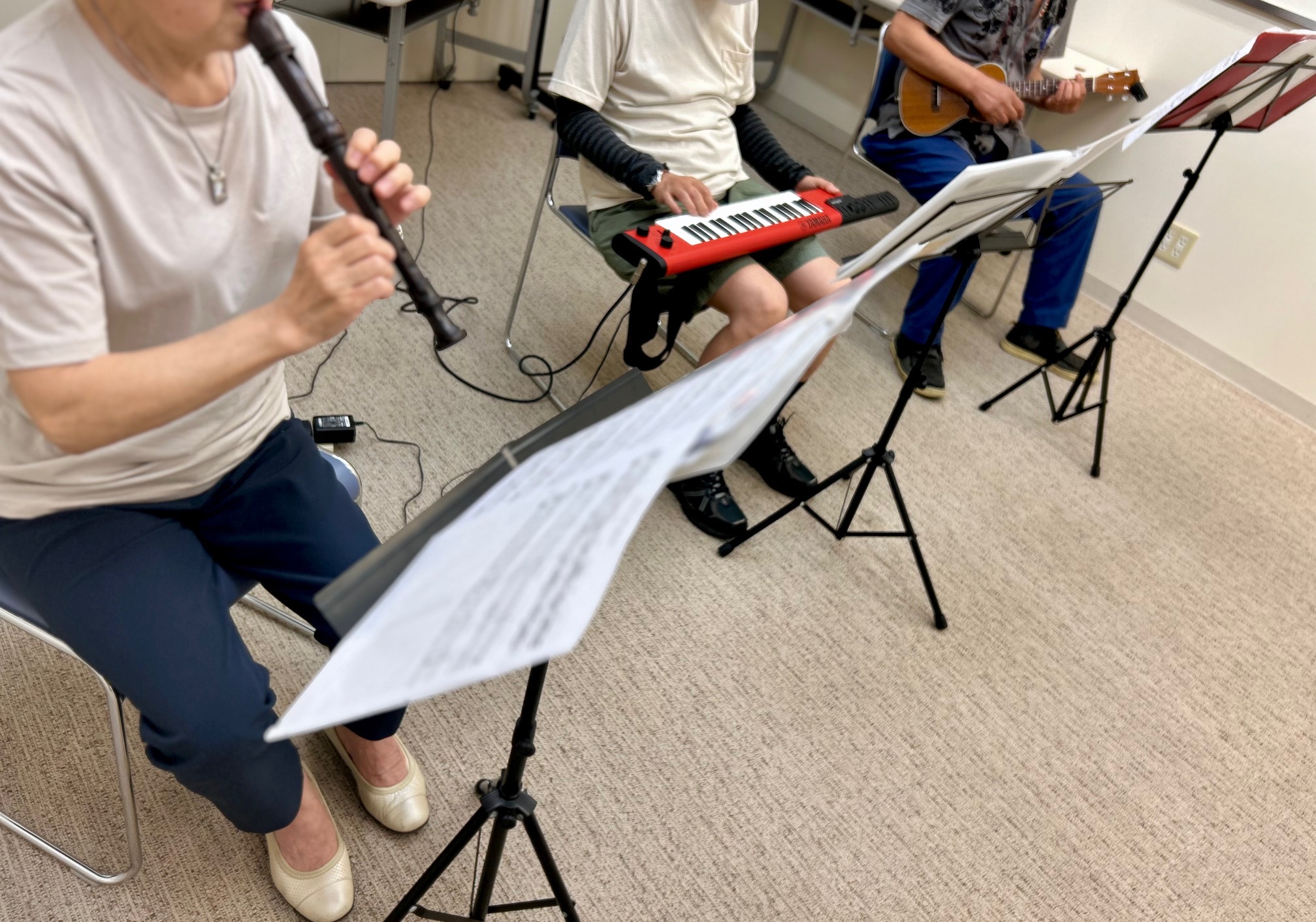 一緒に演奏してみよう 楽しくアンサンブル♪