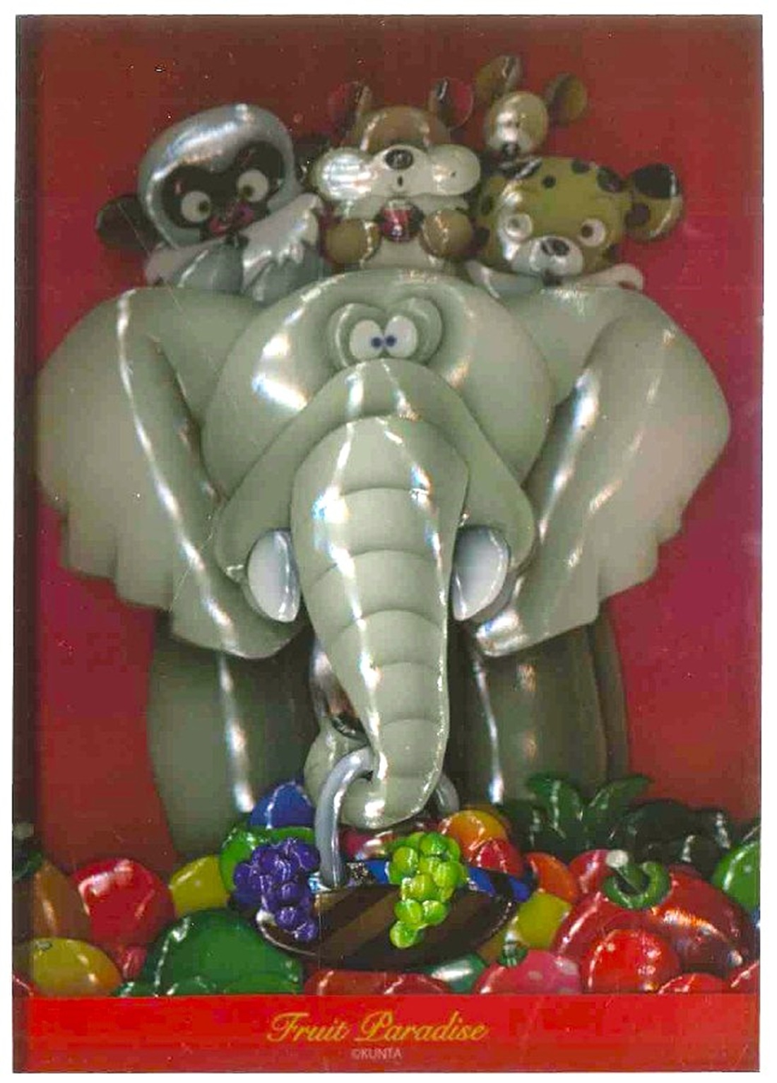 ペーパークラフト シャドーアート 午後