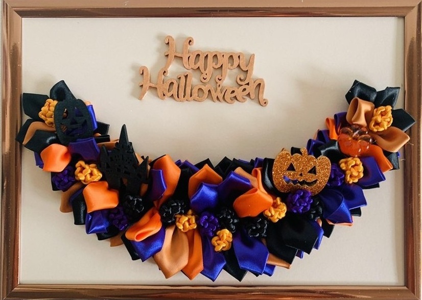 リボンで華やかな飾り作り クリスマス リボンクラフト 1Day講座 秋のスペシャル講座 12/3(水)