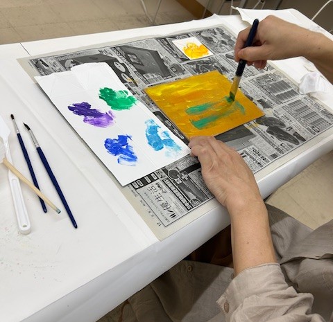 誰もが楽しめるアートで心豊かに 感性アート教室