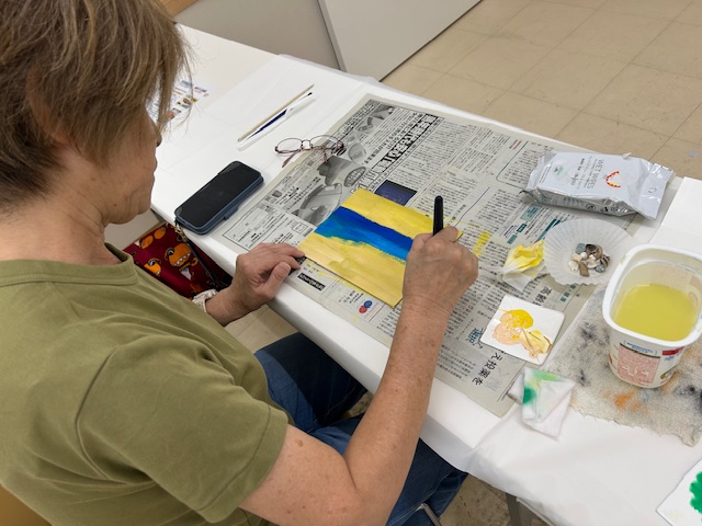 誰もが楽しめるアートで心豊かに 感性アート教室