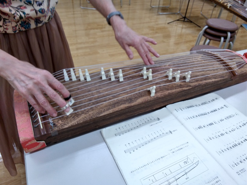 30分個人レッスン 午後からの文化箏