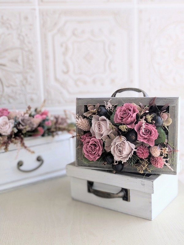 月に1回の基礎から始める プリザーブドフラワー