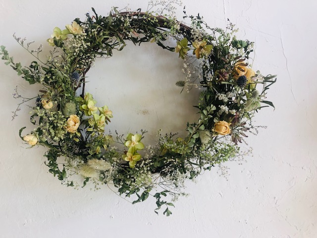 春&夏 ナチュラルリース(全6回) 春の新講座3/28(土)スタート