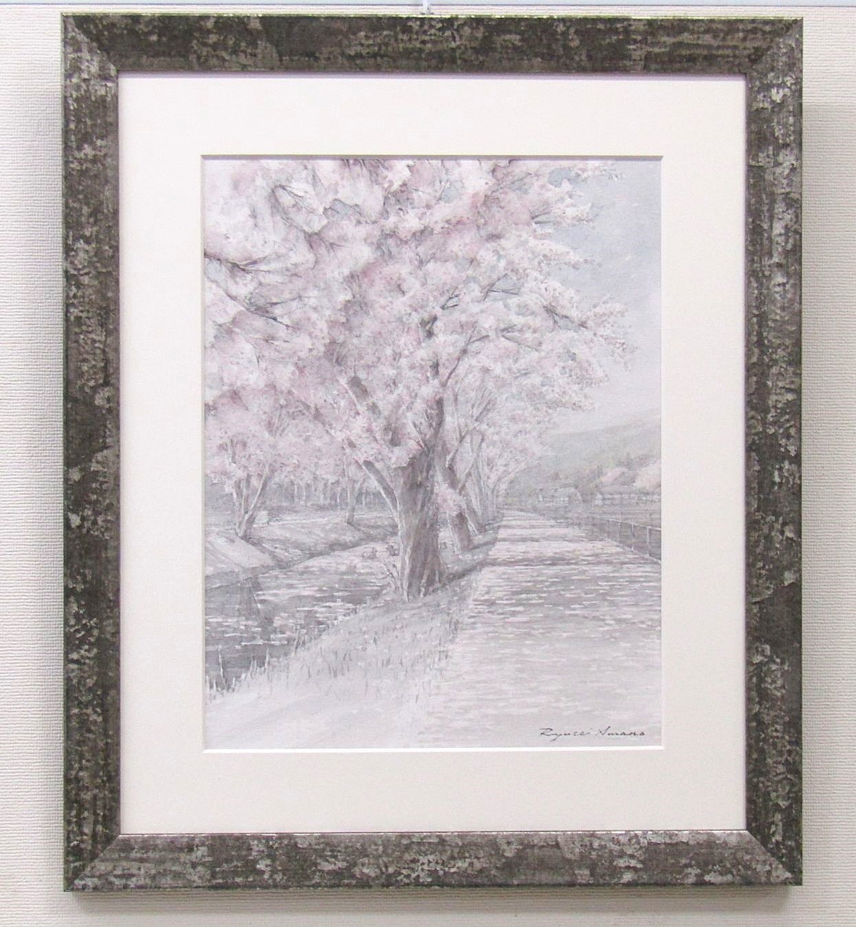 花と風景・淡彩スケッチ