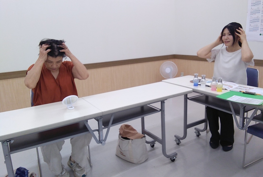 疲れた頭皮をリフレッシュ セルフエステ講座