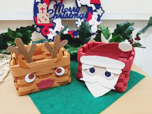 クリスマス1DAY講座 クリスマスこどもクラフトバンド教室