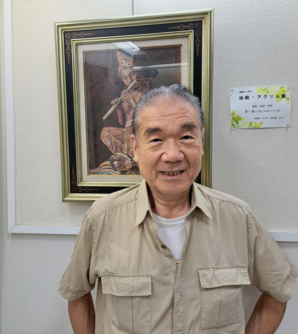 水彩・パステル・色鉛筆画 午後の絵画