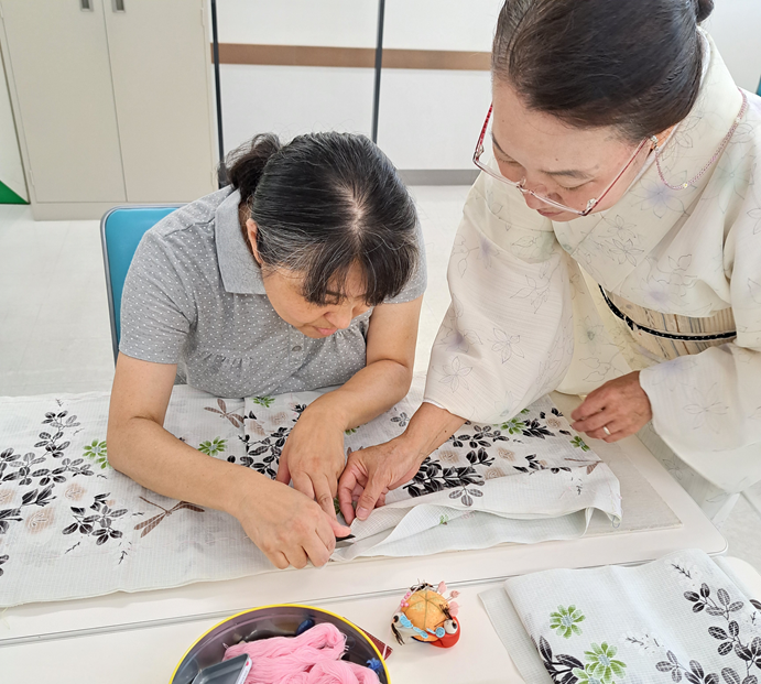 オリジナル着物で楽しく 和裁 初心者