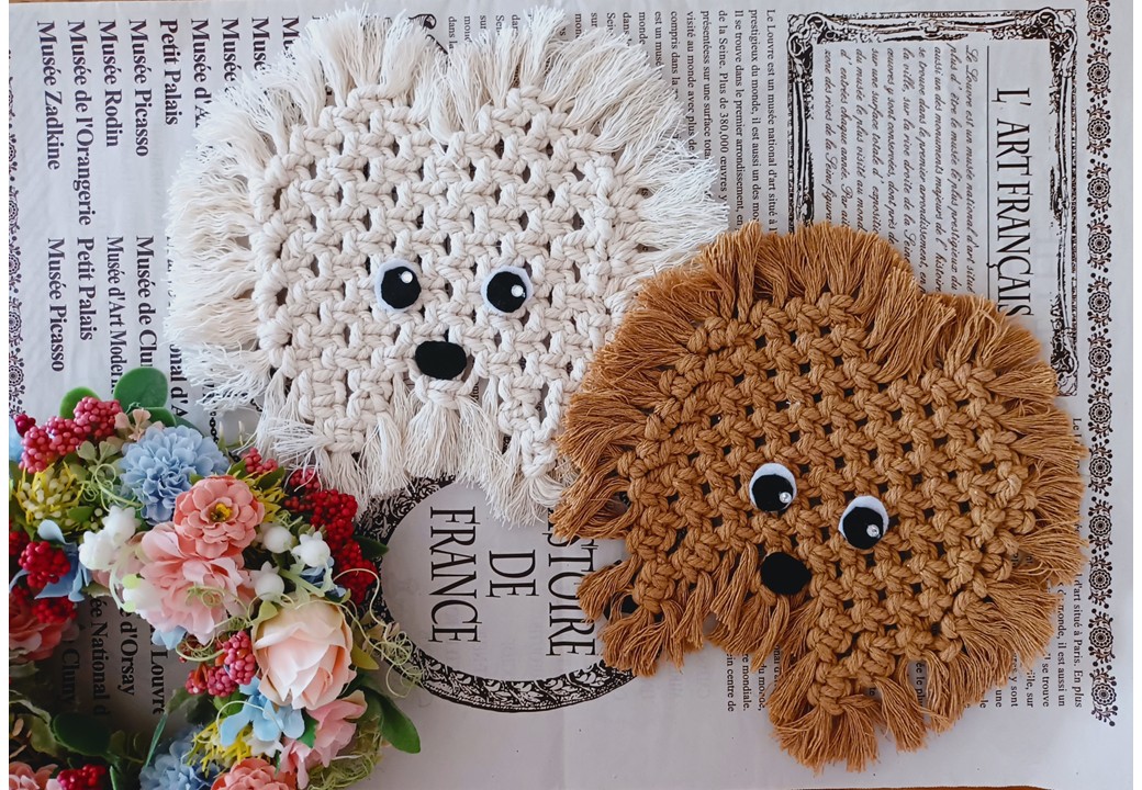 初心者の方や脳トレにも 指編み小物作り