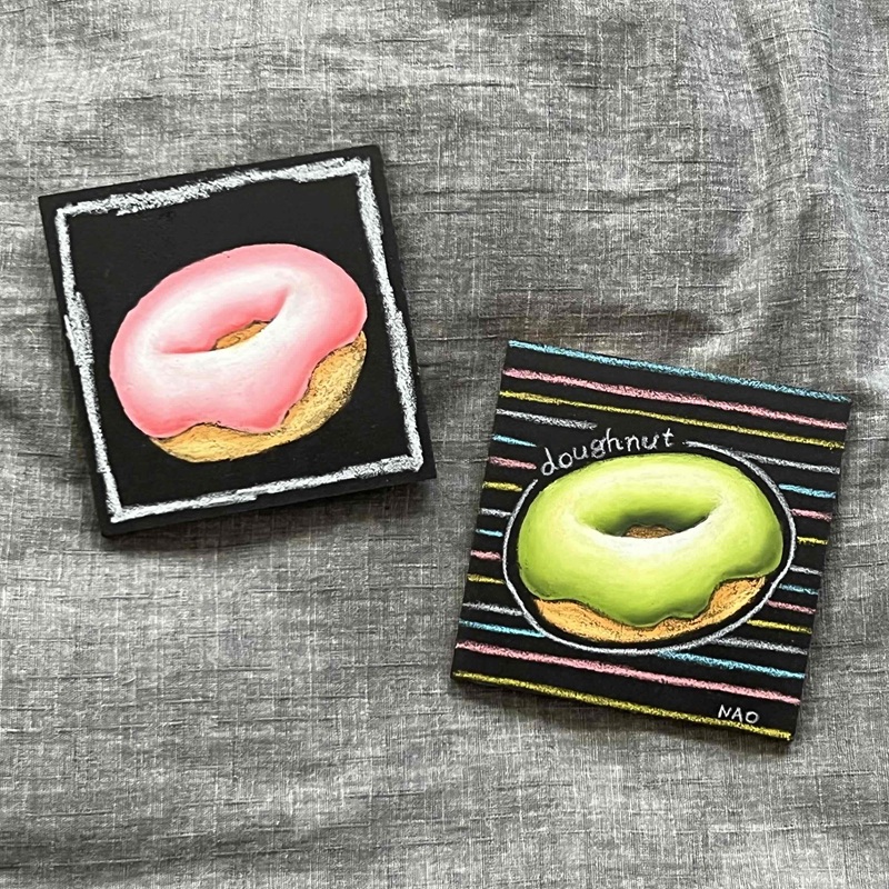 9012/小学生対象・冬休みの自由研究に! カラフル♪チョークアート HP限定冬の新講座