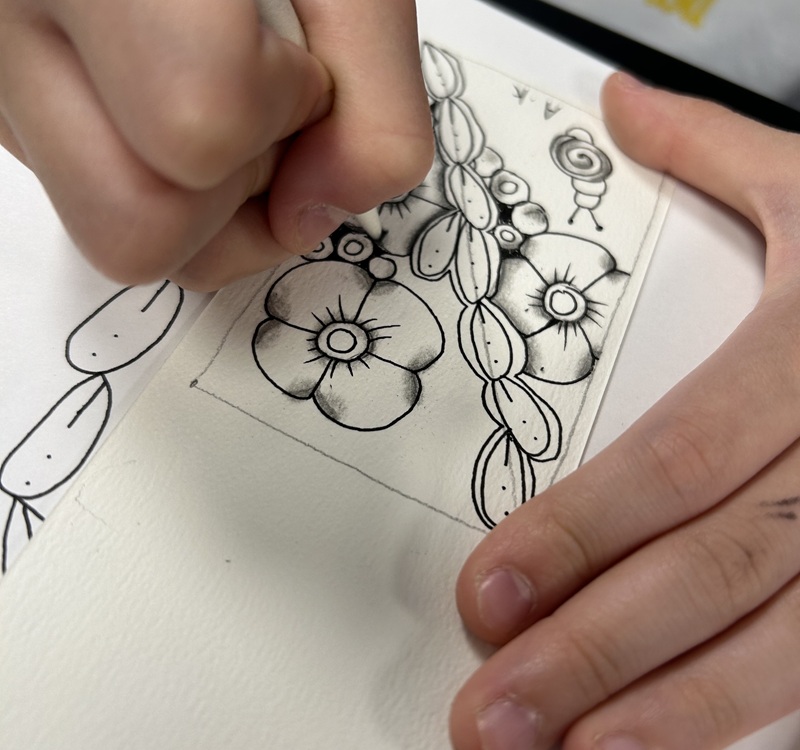 9011/冬休み企画 小学生集まれ! ゼンタングルで遊ぼう HP限定冬の新講座