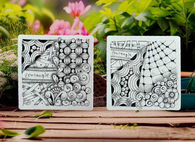 9011/冬休み企画 小学生集まれ! ゼンタングルで遊ぼう HP限定冬の新講座