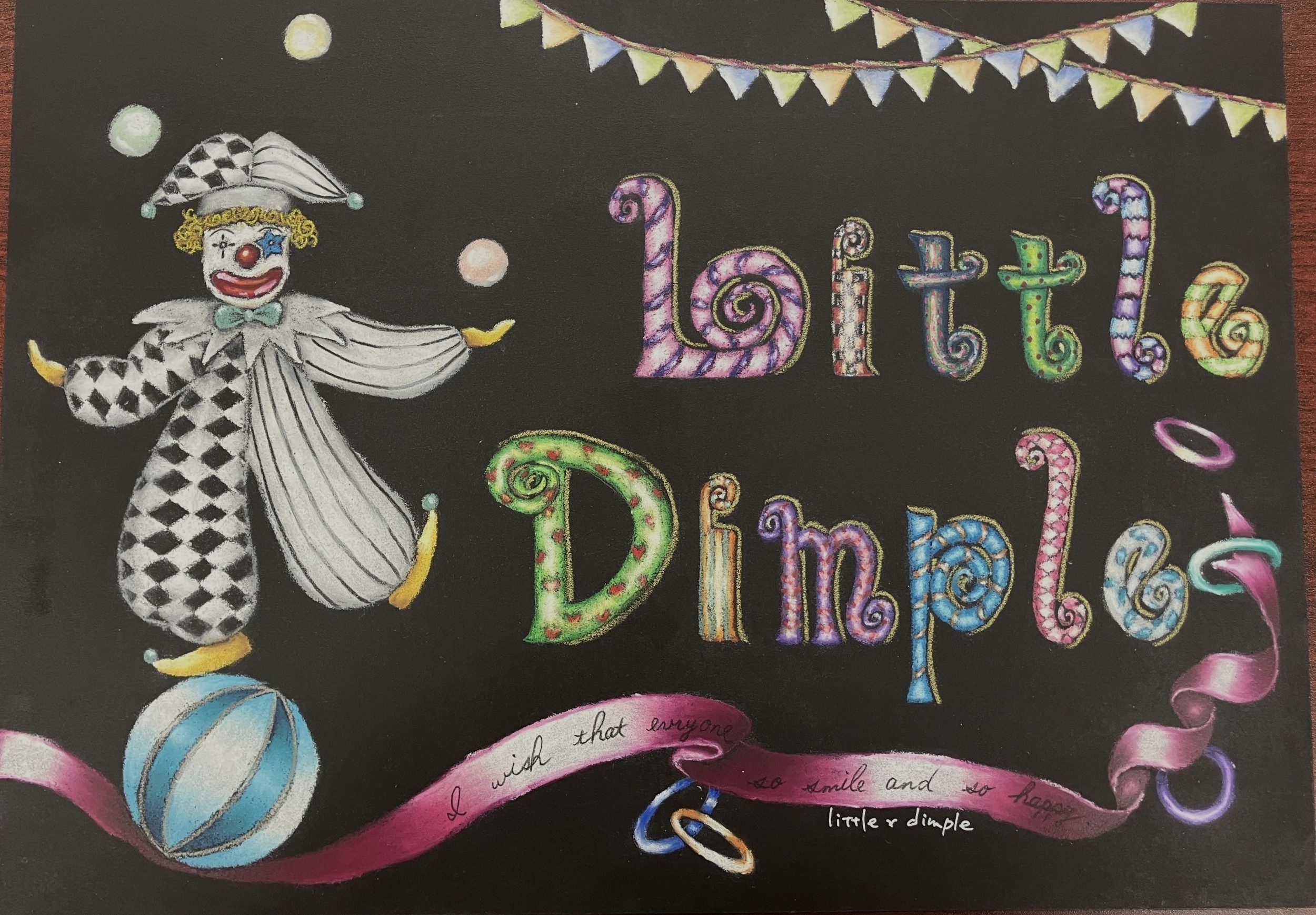 五感がよろこぶチョークアート