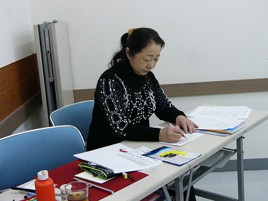 筆ペンで 写経か千字文を細字で書く 新春の1DAY講座 11/6(水)特別体験会