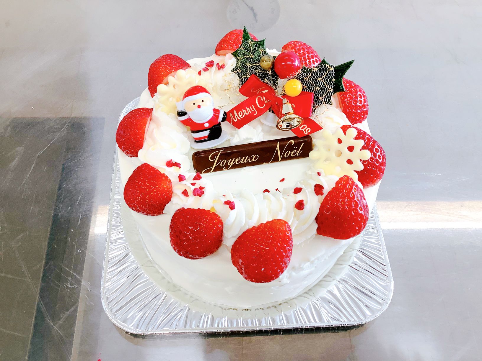 楽しく手作り 洋菓子教室 12/11(木曜日)クリスマスケーキ