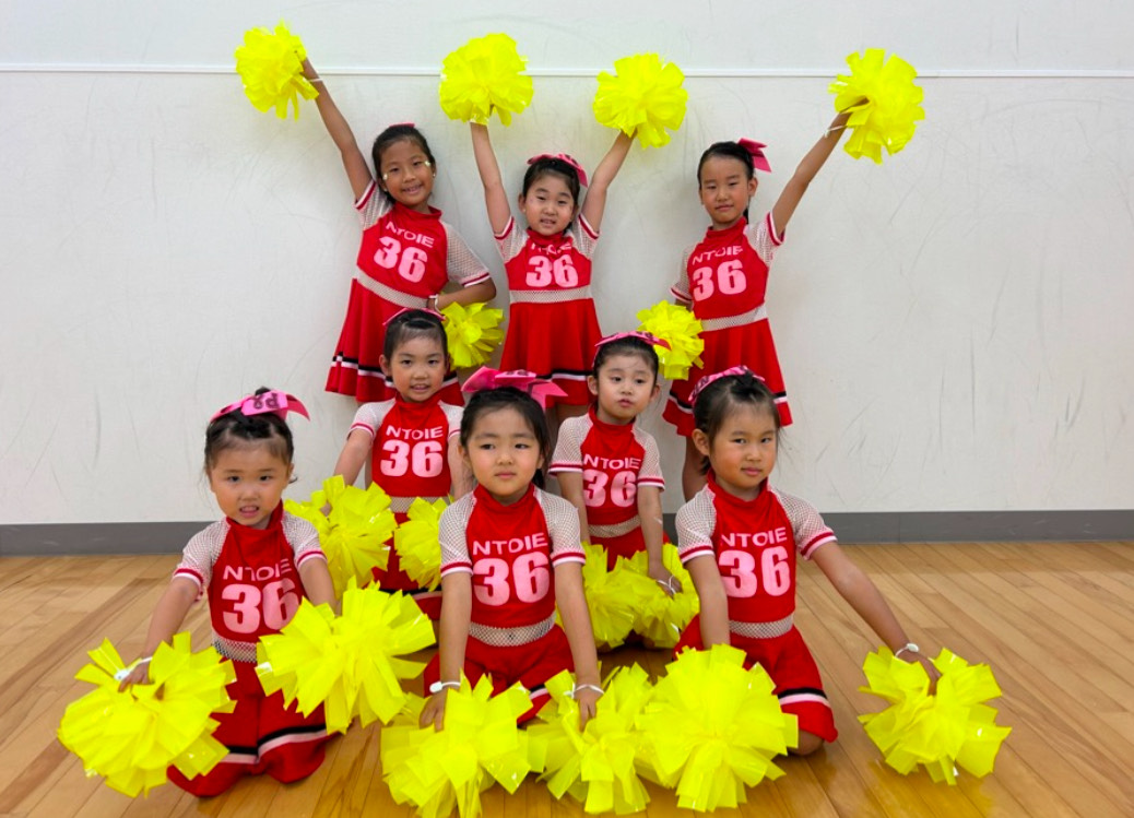 楽しく元気に笑顔で! キッズ・チアダンス(3才～小1)
