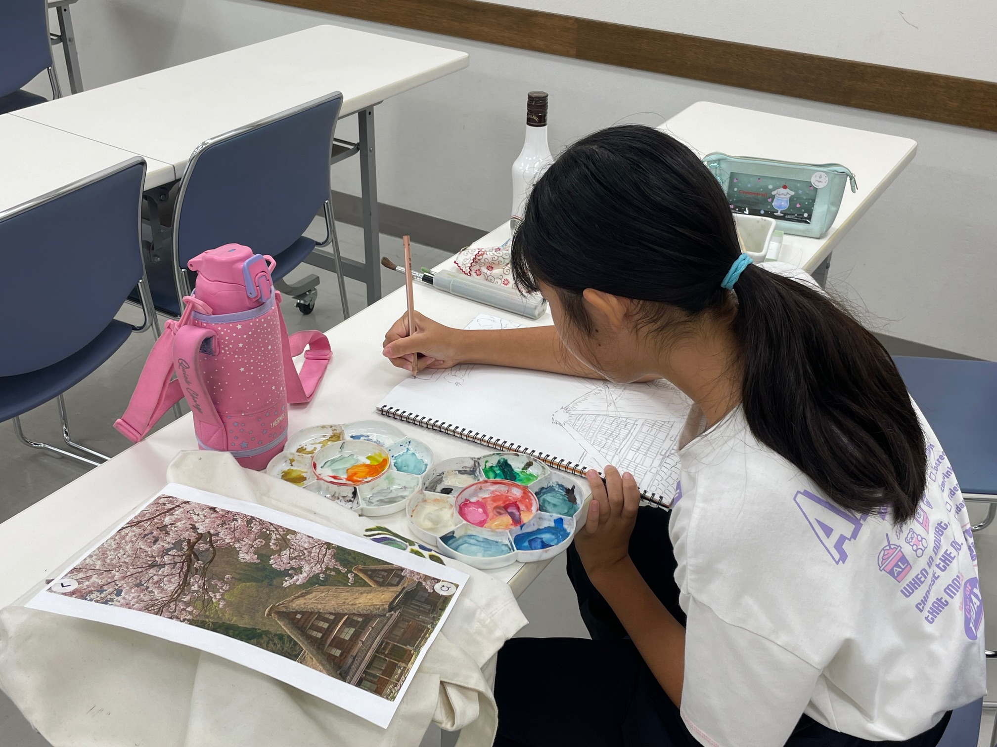 伸びやかに絵を描くことを楽しもう (金)子供の絵画教室 (6才～・小学生対象)