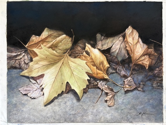 写真から描く絵画