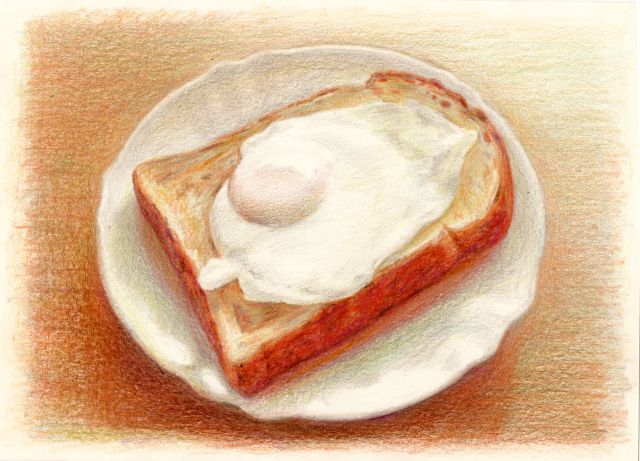 月1回のやさしい 色鉛筆画