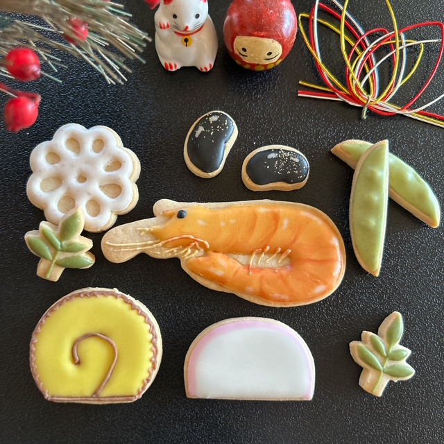 スペシャル講座 12/21(日) 大人も子どももアイシングクッキーでおせち作り