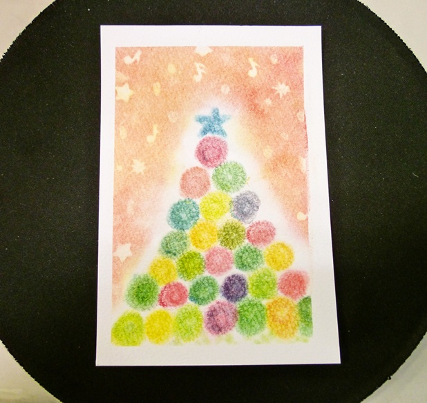 クリスマスカードを作って飾ろう