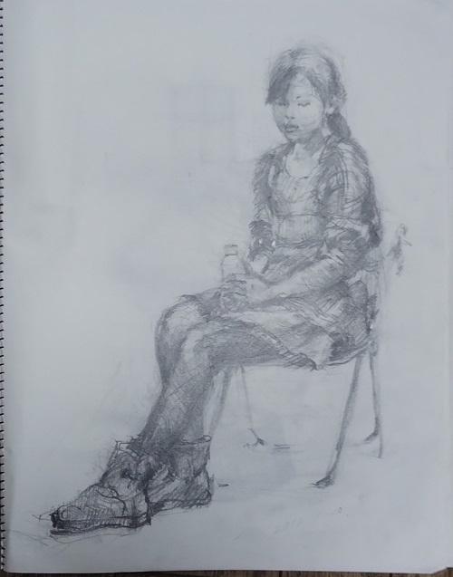 モノクロから生まれる美 気軽にデッサン 新春新講座 1/24(土)特別体験会