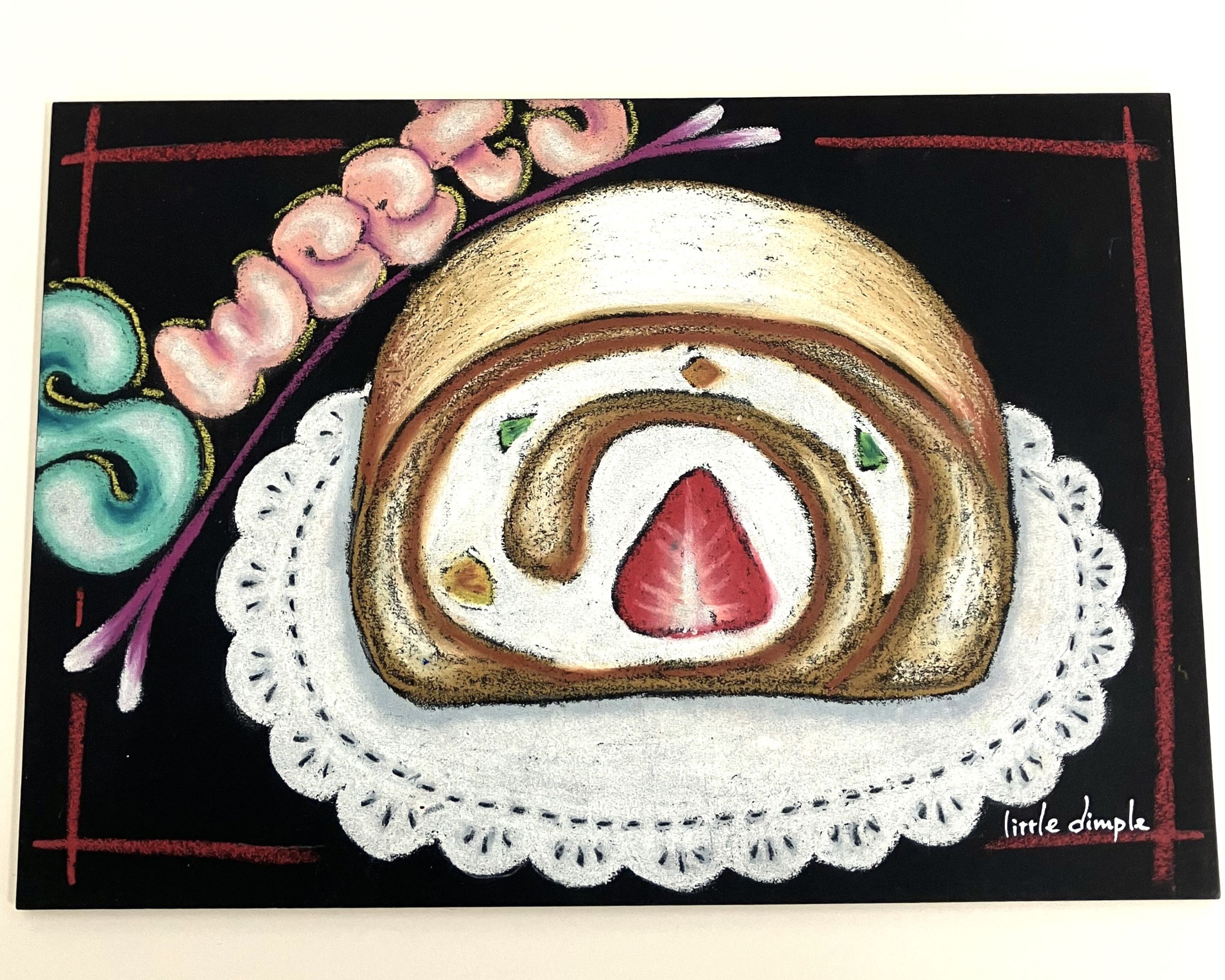 五感がよろこぶチョークアート