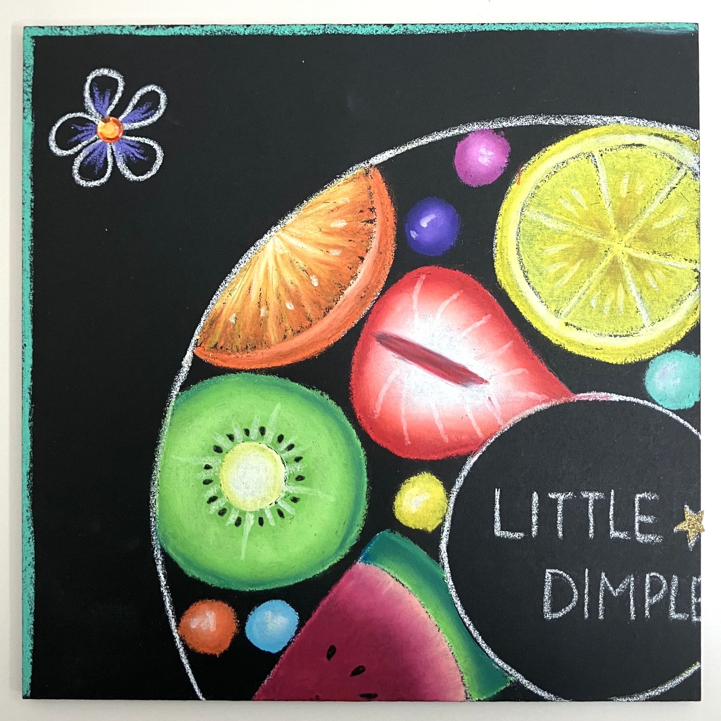 五感がよろこぶチョークアート