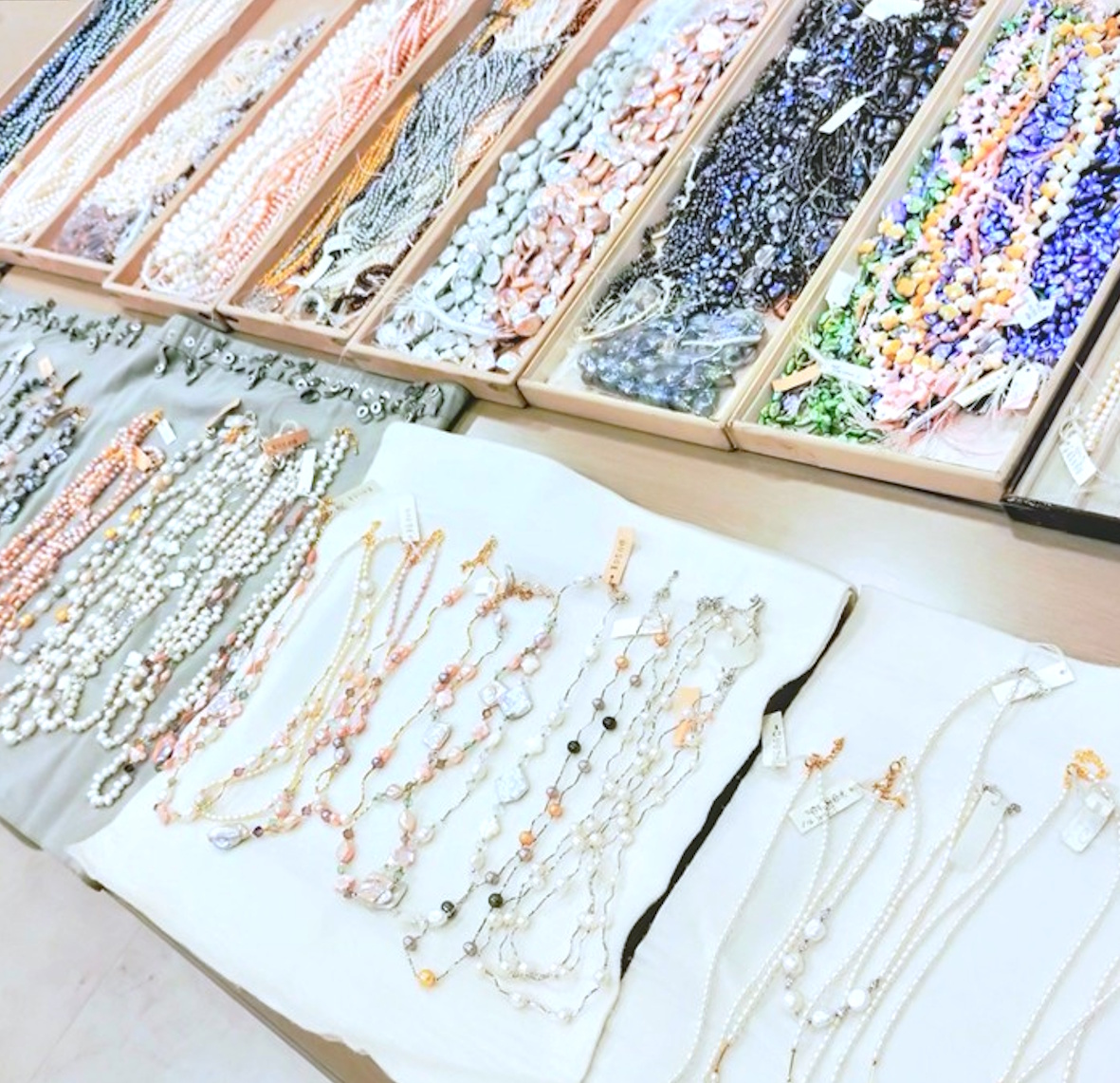 【パールアレンジ&リノベーション】 真珠屋さんに習う